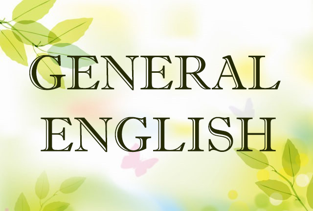 GENERAL ENGLISH - 23ELGE3